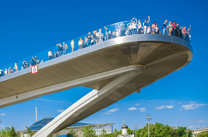 The River Overlook in Zaryadye Park