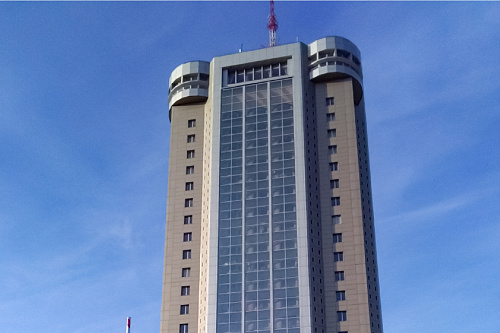 Стекло Lifeglass® Pilkington применили в реконструкции здания, построенного к Олимпиаде-80